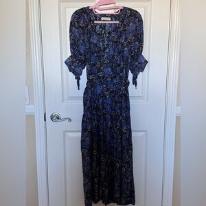 Ulla Johnson Selena Floral Midi Coverup Dress